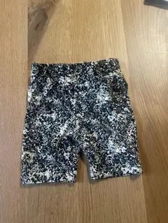 RRmoment ハーフパンツ モノトーン 総柄　90cm