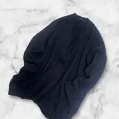 Journal standard/ジャーナルスタンダード　ウール混セーター黒