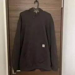 carhartt ダークブラウン パーカー Lサイズ