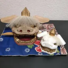 2499❣️ 桂隆作 加賀獅子 獅頭 加賀木彫 2499❣️ 桂隆作 加賀獅子 獅頭 加賀木彫 2499❣️ 桂隆作