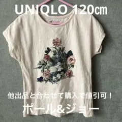 UNIQLO PAUL & JOE 花柄 Tシャツ 120