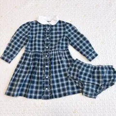 Ralph Lauren チェック柄ワンピース 18M