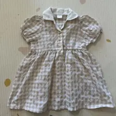 【tete a tete】ギンガムチェック ワンピースのサムネイル