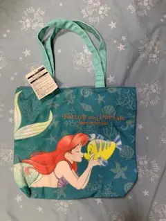 タグ付　アリエル　リトルマーメイド　トートバッグ　東京ディズニーシー