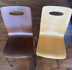 かーぷう様専用】大塚家具 ダイニングチェア フィル3 HOC-332 板座