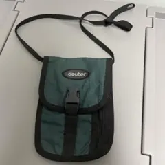 deuter ナイロンショルダーバッグ グリーン