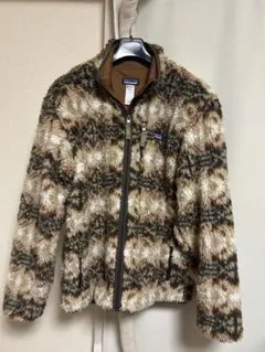 Patagonia フリースジャケット 総柄 メンズ L