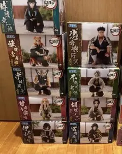 鬼滅の刃 ちょこのせ プレミアム フィギュア 柱合会議　コンプ　セット