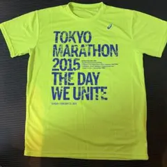 東京マラソン 2015 Tシャツ ASICS アシックス
