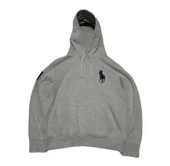 専用y2k archive Ralph Laurenビックポニーパーカーグレー