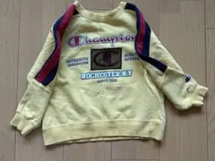 Champion トレーナー 110サイズ イエロー