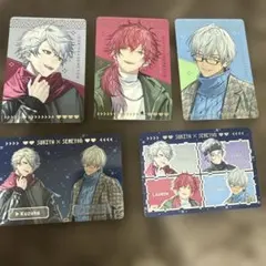 すき家×にじさんじ　せめ4コラボ カード　葛葉　ローレン　イブラヒム　不破湊