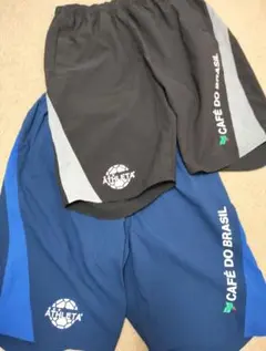 ATHLETA ハーフパンツ 2枚 黒/青