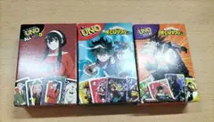 【マクドナルド】ヒロアカ　スパイファミリー　UNO　ハッピーセット　第二弾