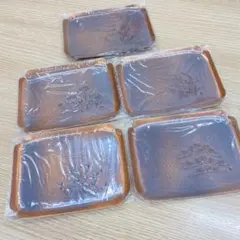 ▲銅製　皿　5枚セット