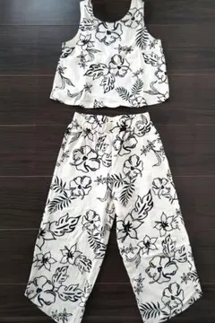 ZARA　Kids　花柄ノースリーブ セットアップのサムネイル