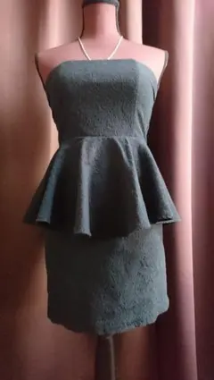 CECIL Mc BEEペプラムレースワンピース