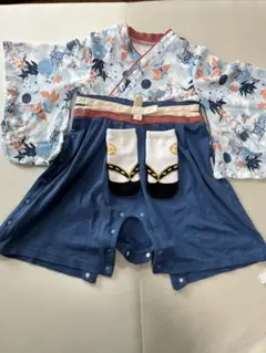 袴　ロンパース 80 ＆靴下セット