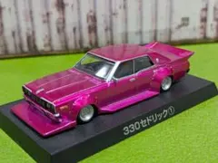 1/24 330 セドリック カスタム　ジオラマ　旧車　クリアケース付 プラモデル | アオシマ | 1/24 グラチャン（旧車カスタム
