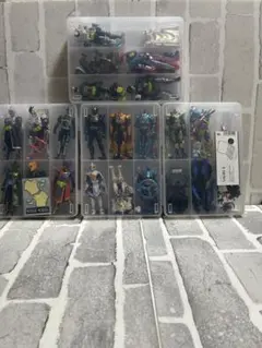 仮面ライダー装動　まとめ売り 収納ケース付き　ガッチャード、エグゼイド、ギーツ