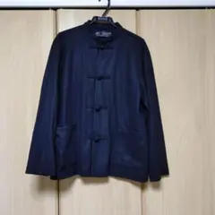 無印良品　チャイナシャツ L-XL