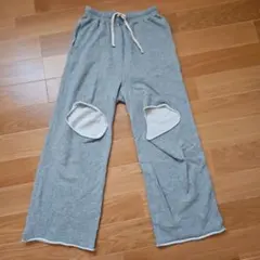 searoomlynn リサイクルコットンHOLEスウェットパンツ S