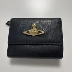 Vivienne Westwood ブラック 二つ折り財布