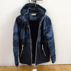 新品　H&M フード付きジャケット ネイビー 170cmのサムネイル