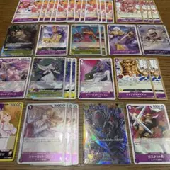 ワンピースカード ビッグ・マム海賊団 シャーロット・プリン カードセット