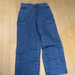 デニム カーゴパンツ ワイドパンツのサムネイル