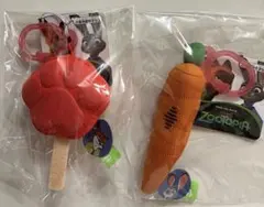 ズートピア　プラフックマスコット　アイスキャンディー　ニンジン　セット