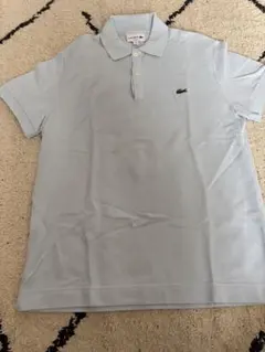 LACOSTE スリムフィット ポロシャツ US L ライトブルー