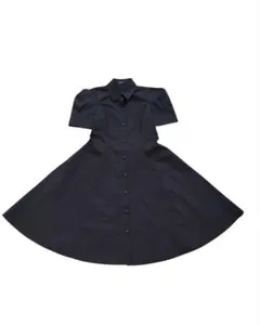【DAISY LIN】新品！ワンピース　半袖　パフスリーブ　フレア　ブラック