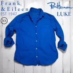 【RHC別注】Frank&Eileen LUKE イタリアンポプリン シャツ