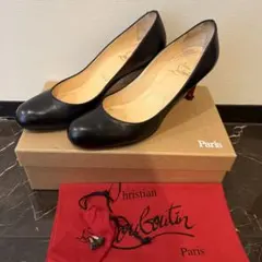 Christian Louboutin パンプス ブラック 37.5(24cm)のサムネイル