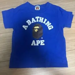 A BATHING APE キッズ Tシャツ ブルーのサムネイル