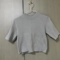 GRL ラメニットトップス Tシャツ Lサイズ