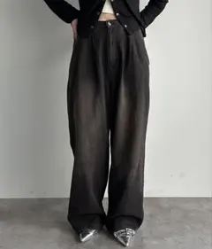 ワイドデニムパンツ apres jour mignon Sのサムネイル