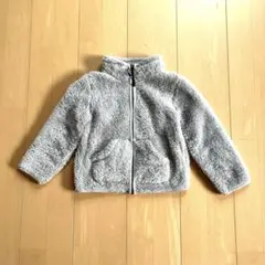 ボアジャケット H&M グレー　2-4y 100cm