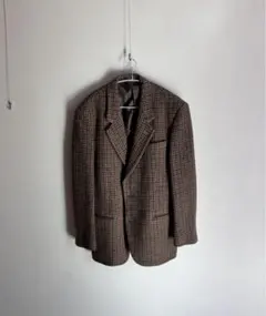ハリスツイード テーラードジャケット