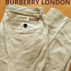 BURBERRY LONDON バーバリーロンドン 綿ツイルパンツ チノパン L