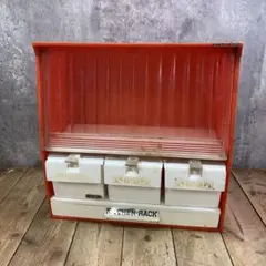 ダンロップ SPラジアル スチール製 陳列棚 昭和レトロ - メルカリ
