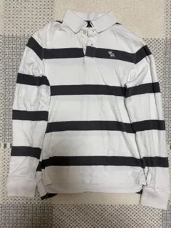 アバクロ　ポロシャツ　長袖　メンズ