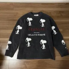 gelato pique スヌーピー ルームウェア S-M ダークグレー - メルカリ