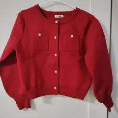 natural couture レッドカーディガンのサムネイル