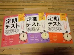 定期テストの攻略本 中学3年 国語 英語 公民 3冊セット