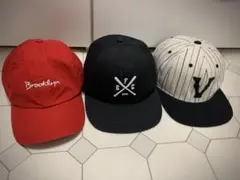 キャップ3点セット　VANS FTC ブルックリン　BTS着用のサムネイル