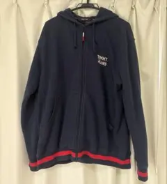 TOMMY JEANS ジップアップパーカー ネイビー 値下げ可