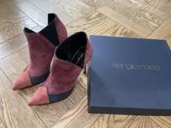 【ほぼ新品】sergio rossi スエードブーティのサムネイル