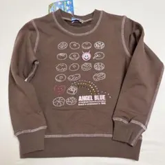 未使用ANGEL BLUE 110cm ドーナツ柄トレーナー